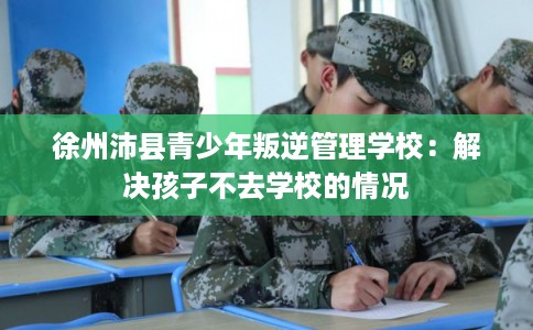 徐州沛县青少年叛逆管理学校：解决孩子不去学校的情况