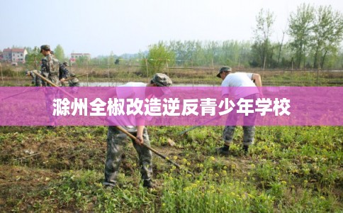 滁州全椒改造逆反青少年学校