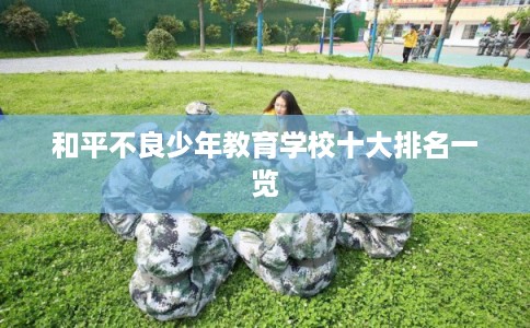 和平不良少年教育学校十大排名一览 和平不良少年教育学校十大排名一览