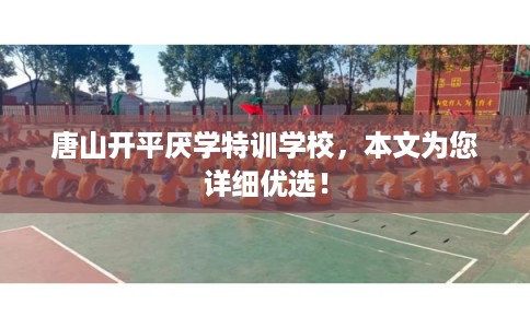 唐山开平厌学特训学校，本文为您详细优选！