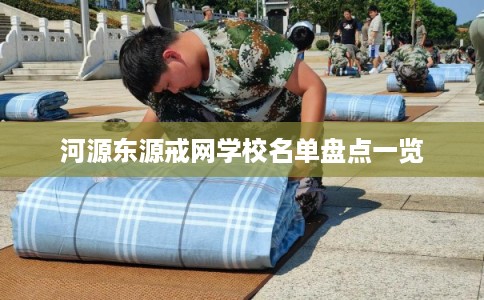 河源东源戒网学校名单盘点一览 河源东源戒网学校名单盘点一览