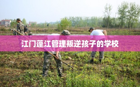 江门蓬江管理叛逆孩子的学校 江门蓬江管理叛逆孩子的学校