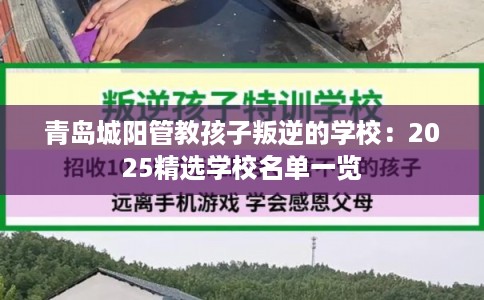 青岛城阳管教孩子叛逆的学校：2025精选学校名单一览