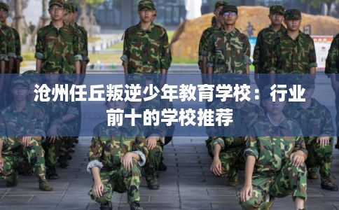 沧州任丘叛逆少年教育学校：行业前十的学校推荐