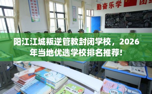 阳江江城叛逆管教封闭学校，2026年当地优选学校排名推荐!