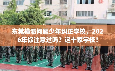 东莞横沥问题少年纠正学校，2026年你注意过吗？这十家学校！