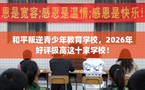 和平叛逆青少年教育学校，2026年好评极高这十家学校！