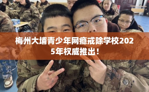 梅州大埔青少年网瘾戒除学校2025年权威推出！