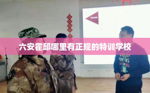 六安霍邱哪里有正规的特训学校