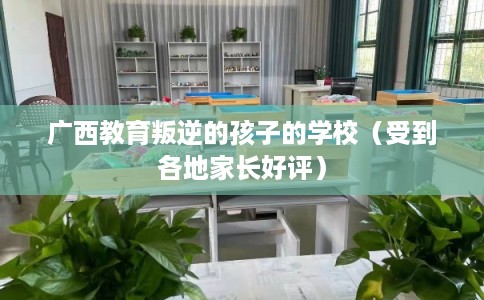 广西教育叛逆的孩子的学校（受到各地家长好评）