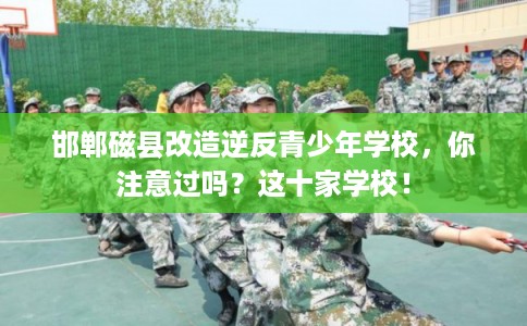 邯郸磁县改造逆反青少年学校，你注意过吗？这十家学校！