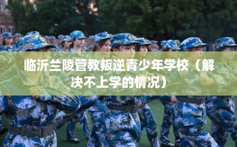 临沂兰陵管教叛逆青少年学校（解决不上学的情况）