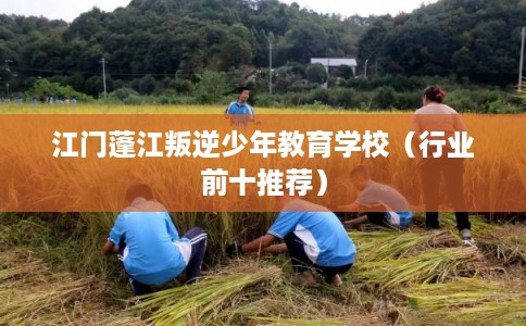 江门蓬江叛逆少年教育学校(行业前十推荐) 江门蓬江叛逆少年教育学校(行业前十推荐)