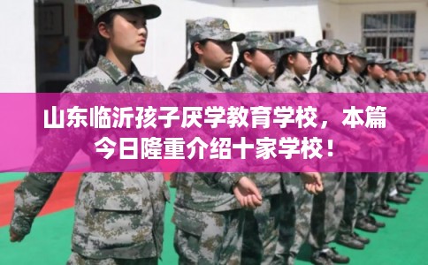 山东临沂孩子厌学教育学校，本篇今日隆重介绍十家学校！