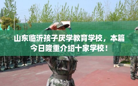 山东临沂孩子厌学教育学校，本篇今日隆重介绍十家学校！