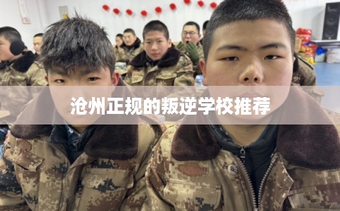 沧州正规的叛逆学校推荐
