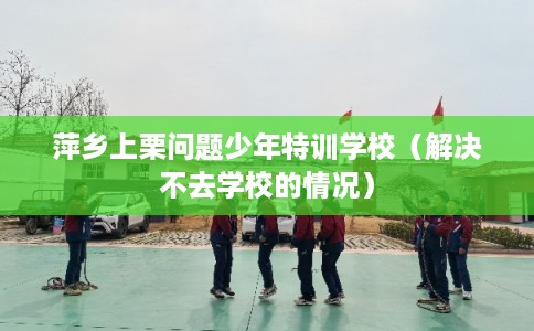萍乡上栗问题少年特训学校（解决不去学校的情况）