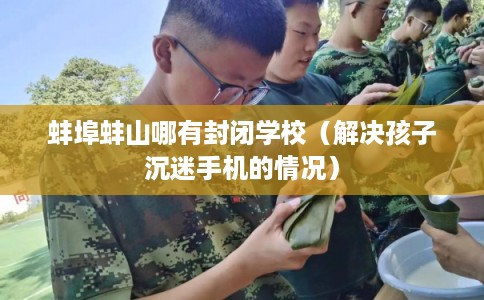 蚌埠蚌山哪有封闭学校(解决孩子沉迷手机的情况) 蚌埠蚌山哪有封闭学校(解决孩子沉迷手机的情况)