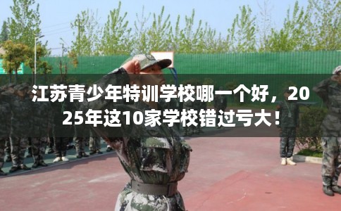 江苏青少年特训学校哪一个好，2025年这10家学校错过亏大！
