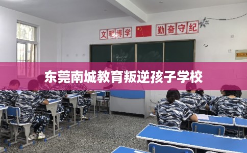 东莞南城教育叛逆孩子学校