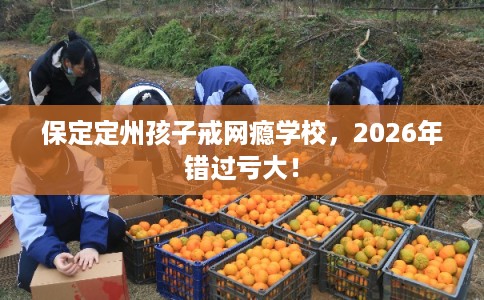 保定定州孩子戒网瘾学校,2026年错过亏大! 保定定州孩子戒网瘾学校,2026年错过亏大!
