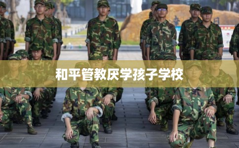 和平管教厌学孩子学校