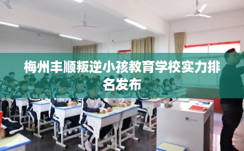 梅州丰顺叛逆小孩教育学校实力排名发布