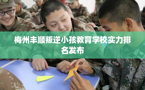 梅州丰顺叛逆小孩教育学校实力排名发布