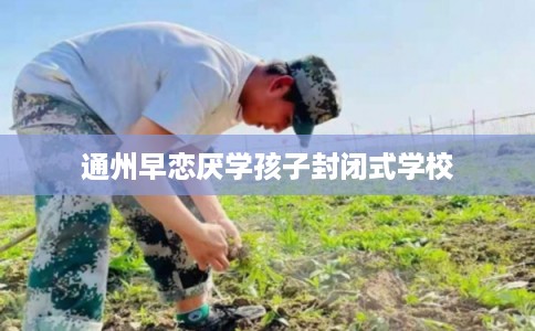 通州早恋厌学孩子封闭式学校