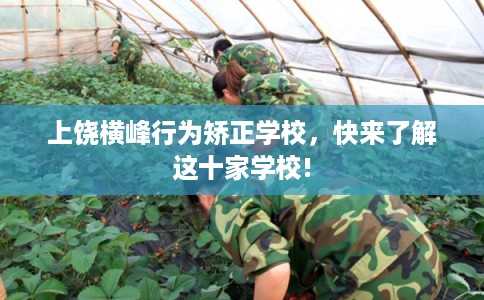 上饶横峰行为矫正学校，快来了解这十家学校!