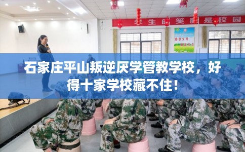 石家庄平山叛逆厌学管教学校，好得十家学校藏不住！