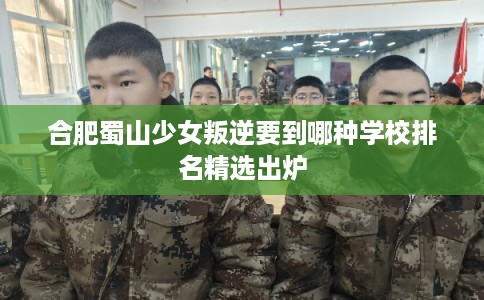 合肥蜀山少女叛逆要到哪种学校排名精选出炉 合肥蜀山少女叛逆要到哪种学校排名精选出炉