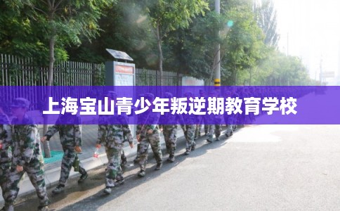 上海宝山青少年叛逆期教育学校