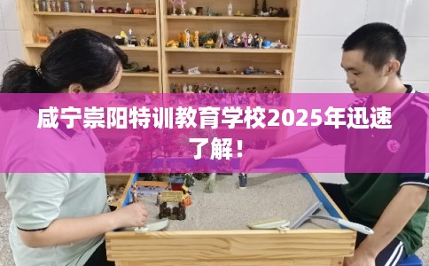 咸宁崇阳特训教育学校2025年迅速了解！