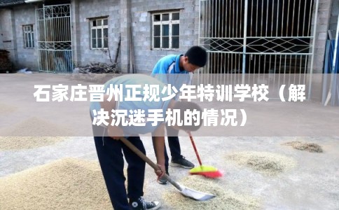 石家庄晋州正规少年特训学校（解决沉迷手机的情况）