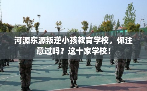河源东源叛逆小孩教育学校，你注意过吗？这十家学校！