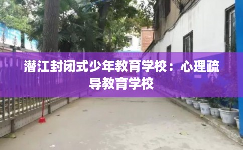 潜江封闭式少年教育学校：心理疏导教育学校