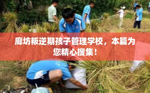 廊坊叛逆期孩子管理学校，本篇为您精心搜集！