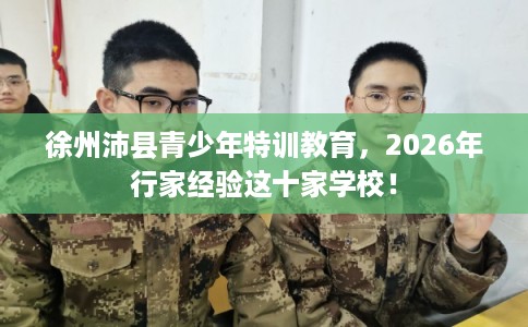 徐州沛县青少年特训教育,2026年行家经验这十家学校! 徐州沛县青少年特训教育,2026年行家经验这十家学校!
