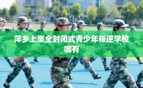 萍乡上栗全封闭式青少年叛逆学校哪有