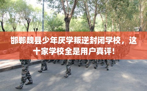 邯郸魏县少年厌学叛逆封闭学校,这十家学校全是用户真评! 邯郸魏县少年厌学叛逆封闭学校,这十家学校全是用户真评!