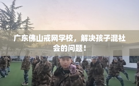 广东佛山戒网学校,解决孩子混社会的问题! 广东佛山戒网学校,解决孩子混社会的问题!