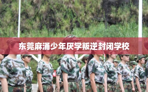 东莞麻涌少年厌学叛逆封闭学校