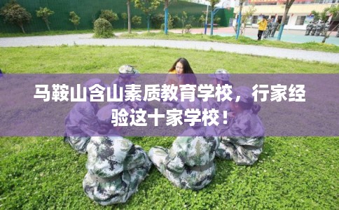 马鞍山含山素质教育学校，行家经验这十家学校！