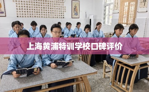 上海黄浦特训学校口碑评价 上海黄浦特训学校口碑评价