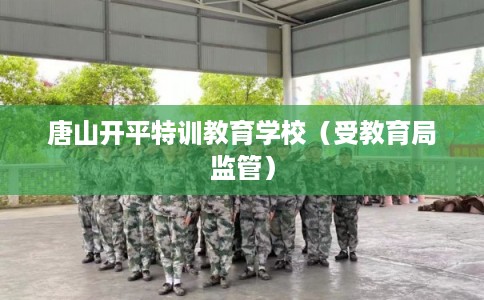 唐山开平特训教育学校(受教育局监管) 唐山开平特训教育学校(受教育局监管)