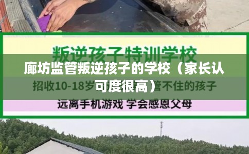 廊坊监管叛逆孩子的学校（家长认可度很高）