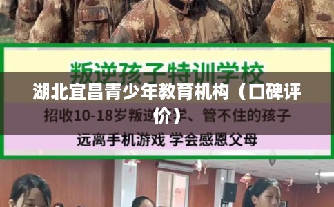 湖北宜昌青少年教育机构（口碑评价）