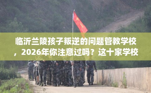 临沂兰陵孩子叛逆的问题管教学校，2026年你注意过吗？这十家学校！