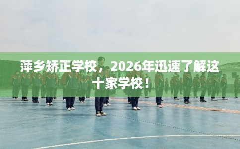 萍乡矫正学校，2026年迅速了解这十家学校！